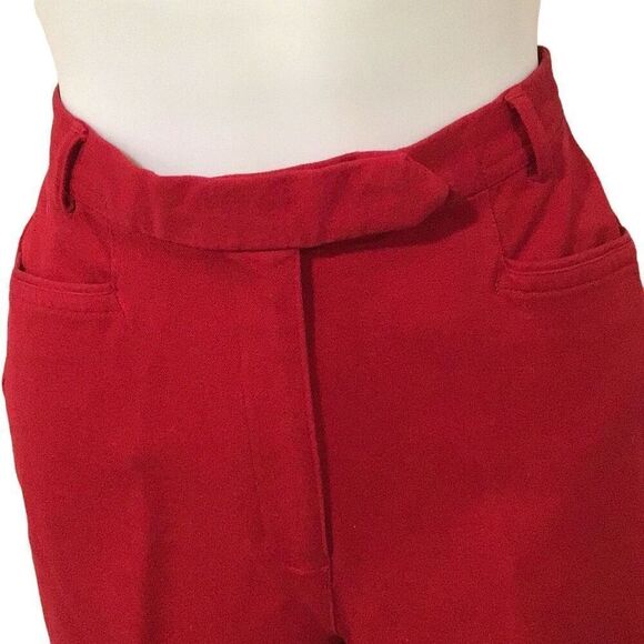Jeans, Petite Sophisticate Womens Jeans Pants, size 4P, Red, Stretch, Tapered - Picture 4 of 7